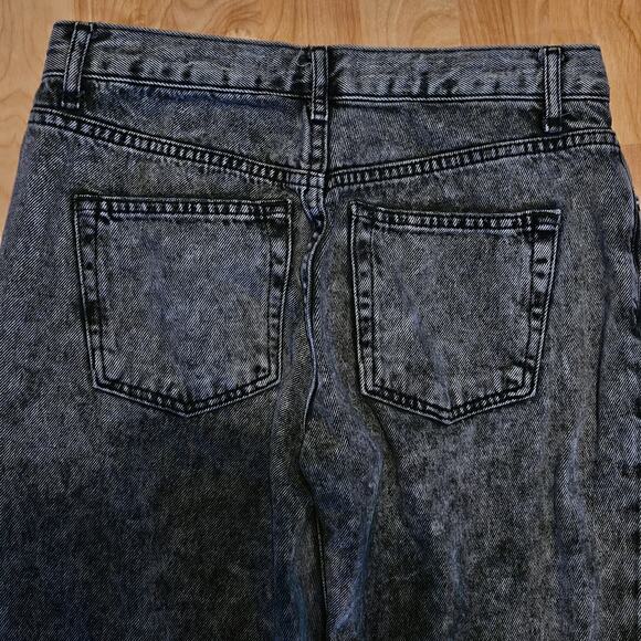 Free People We The Free Maggie Mid-Rise Ripped Straight Jeans Womens 27 Cropped - Picture 11 of 16